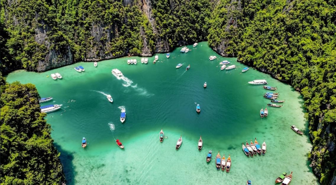 Image of Maya, Phi Phi, and Bamboo Island with Buffet Lunch tour package, BookMe Tour Package, Travel with BookMe, Exciting Tour Packages Available, Affordable Prices.